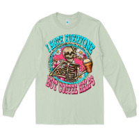 Matcha i hate everyone but coffee helps Long Sleeve Tee - Zillion Design Studio