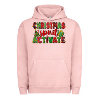 Pigment Salmon christmas spirit activate Urban Hoodie - MaliasSmallBusiness
