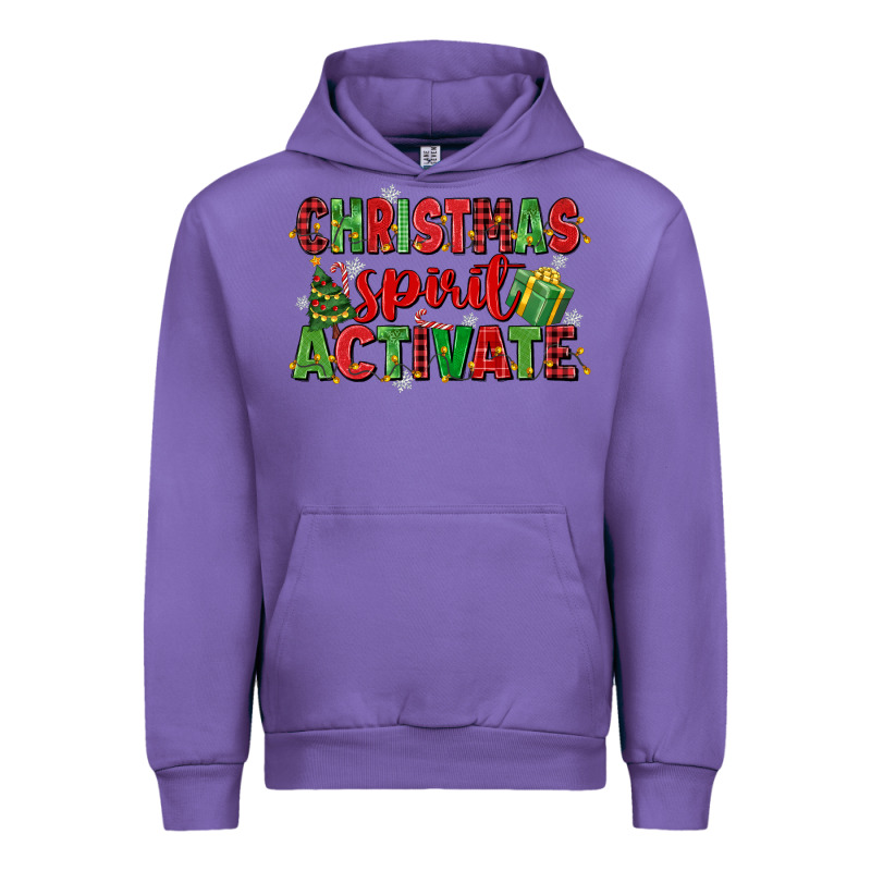 Christmas Spirit Activate Urban Hoodie by MaliasSmallBusiness | Teevron