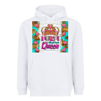 White nurse a title just above queen tumbler Heavyweight Hoodie - BundleAndBundleShop
