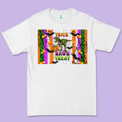 Trick Rawr Treat Kids Bottle Premium Tee Designed By Artiststas