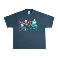 Midnight Navy dental assistant Urban Heavy Tee - texasbilliewilder