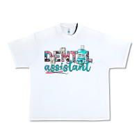 White dental assistant Urban Heavy Tee - texasbilliewilder