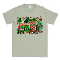 Matcha christmas tractor coffee cups Classic Tee - texasbilliewilder
