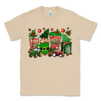 Mushroom christmas tractor coffee cups Classic Tee - texasbilliewilder