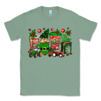 Sage christmas tractor coffee cups Classic Tee - texasbilliewilder