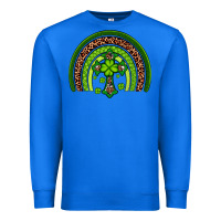 True Royal Western Shamrock Cross Rainbow Premium Sweatshirt - Artiststas