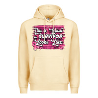 Pina Colada This is what a survivor looks like Breast Cancer Premium Hoodie - NancyCooperArtShop