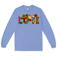 Colony Blue Mexico Love Long Sleeve Tee - texasbilliewilder