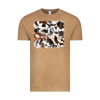 Vintage Camel cowhide mixed background Vintage Tee - RanaPortraitStore