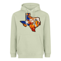 Matcha texas map fall Heavyweight Hoodie - JahusDesignShop