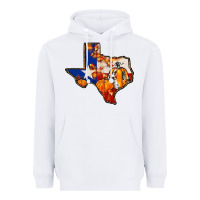 White texas map fall Heavyweight Hoodie - JahusDesignShop