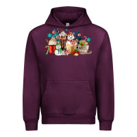 Mauve Wine christmas coffee Urban Hoodie - MaliasSmallBusiness