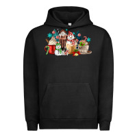 Pigment Black christmas coffee Urban Hoodie - MaliasSmallBusiness