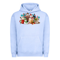 Pigment Grape Ice christmas coffee Urban Hoodie - MaliasSmallBusiness