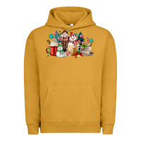 Pigment Peanut Butter christmas coffee Urban Hoodie - MaliasSmallBusiness