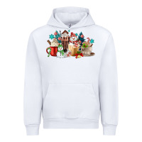 White christmas coffee Urban Hoodie - MaliasSmallBusiness