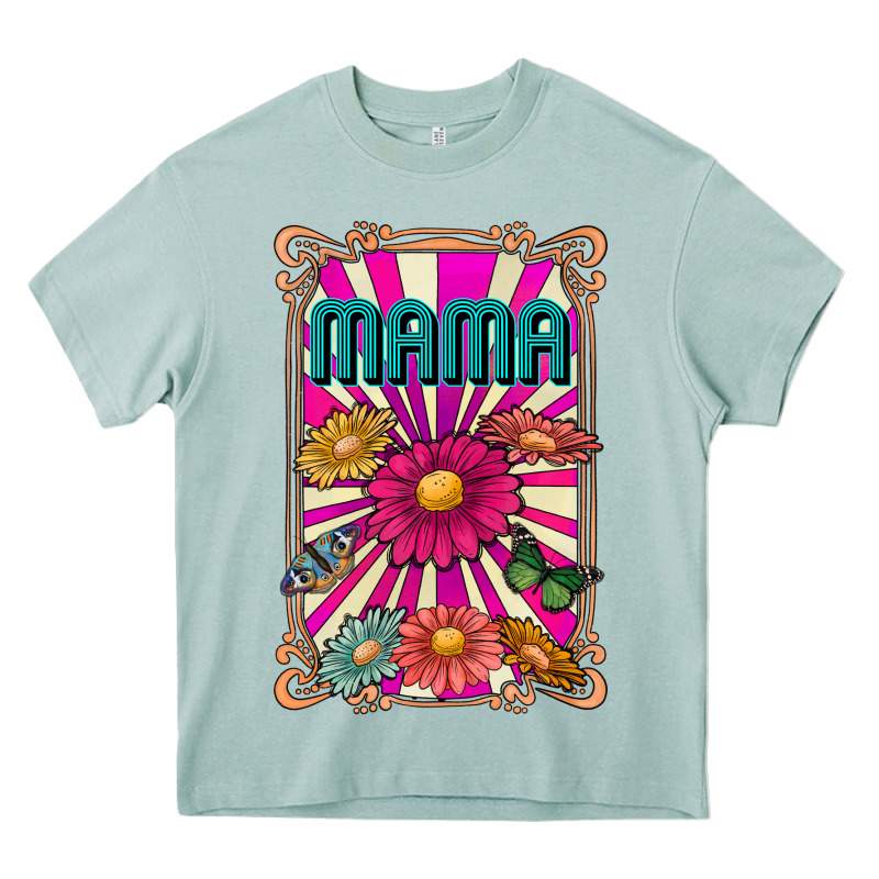 Mama Heavy Core Tee by CowhideDigitalArt | Teevron