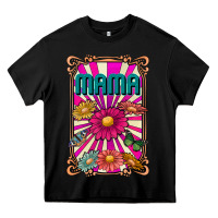 Black mama Heavy Core Tee - CowhideDigitalArt