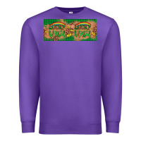 Purple St. Patrick's Day Western  Lucky And Blessed Premium Sweatshirt - Artiststas