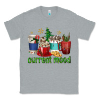 Heather Grey coffee cups current mood Classic Tee - texasbilliewilder
