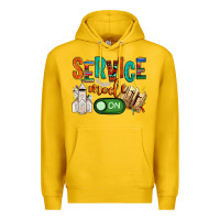 Lemon service mode on Premium Hoodie - NancyCooperArtShop