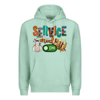 Seafoam service mode on Premium Hoodie - NancyCooperArtShop