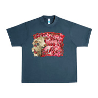 Midnight Navy Valentine's day you moo ve me charolais cow Urban Heavy Tee - RanaPortraitStore