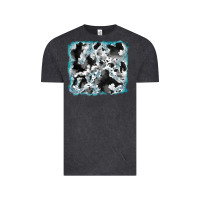 Vintage Black cowhide glitter tooled leather background Vintage Tee - RanaPortraitStore