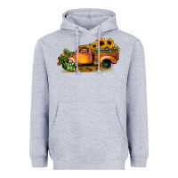 Sunflower Truck Heavyweight Hoodie | Teevron