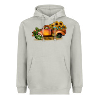 Moon Dust sunflower truck Heavyweight Hoodie - JahusDesignShop