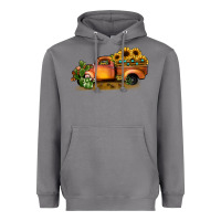 Storm sunflower truck Heavyweight Hoodie - JahusDesignShop
