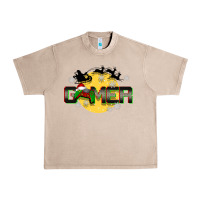 French Oak Christmas gamer Urban Heavy Tee - BarkalooDesign