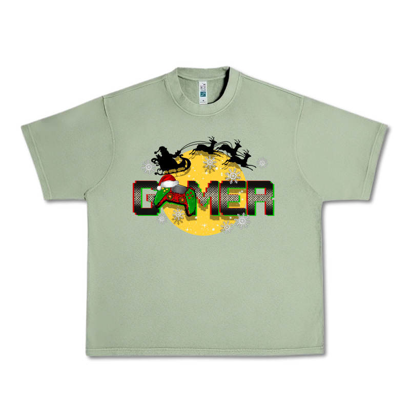 Christmas Gamer Urban Heavy Tee by BarkalooDesign | Teevron