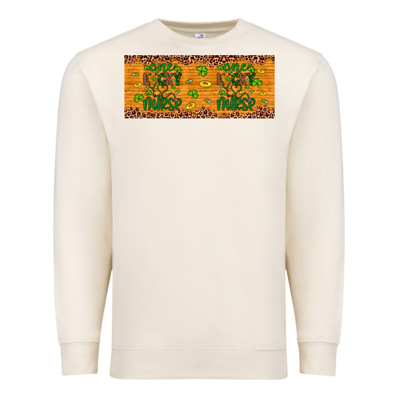 Western St. Patrick's Day One Lucky Nurse Premium Sweatshirt by Artiststas | Teevron