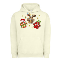 Pigment Pistachio christmas paws Urban Hoodie - MaliasSmallBusiness