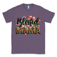 Lavender flowers blessed mama Classic Tee - Zillion Design Studio