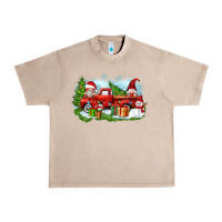 French Oak Christmas gnomes truck Urban Heavy Tee - Zillion Design Studio