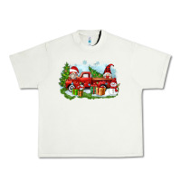Pistachio Christmas gnomes truck Urban Heavy Tee - Zillion Design Studio