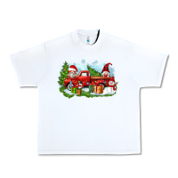 White Christmas gnomes truck Urban Heavy Tee - Zillion Design Studio