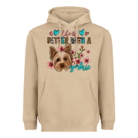 Mushroom life is better with a yorkie Heavyweight Hoodie - Jasminsmagicworld