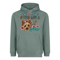 Sage life is better with a yorkie Heavyweight Hoodie - Jasminsmagicworld