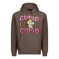 Coffee cupid cupid cupid valentine's day Premium Hoodie - MaliasSmallBusiness