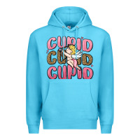 Ocean Blue cupid cupid cupid valentine's day Premium Hoodie - MaliasSmallBusiness