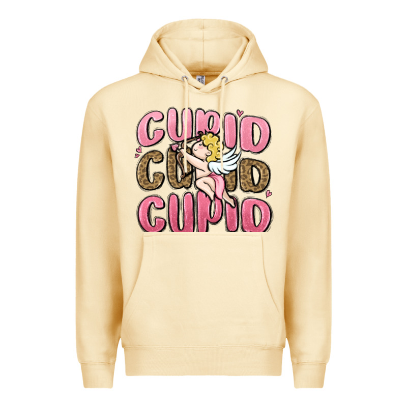 Cupid Cupid Cupid Valentine's Day Premium Hoodie by MaliasSmallBusiness | Teevron