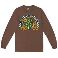 Chestnut western rainbow with cactus Long Sleeve Tee - RanaPortraitStore