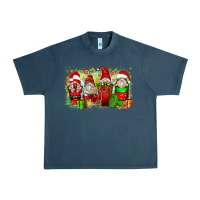 Midnight Navy Christmas gnome coffee cups Urban Heavy Tee - Zillion Design Studio