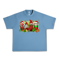 Pebble Blue Christmas gnome coffee cups Urban Heavy Tee - Zillion Design Studio
