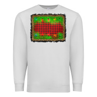Dove Grey christmas lights background Premium Sweatshirt - AdoDesignShop