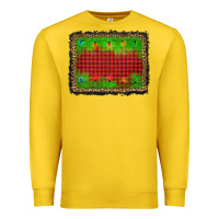 Lemon christmas lights background Premium Sweatshirt - AdoDesignShop